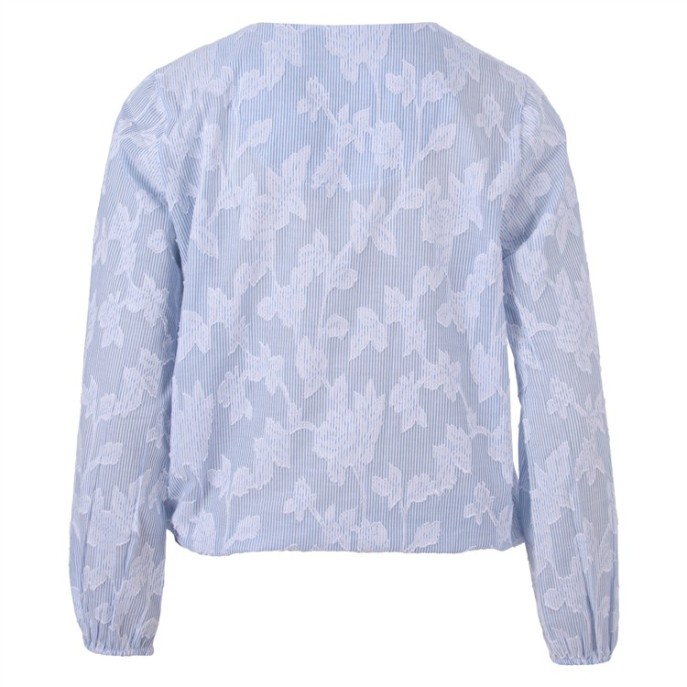 Z Enjoy Blouson blouse vhals borduur Jeans print